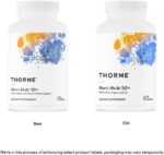 THORNE - Men's Multi 50+ - Comprehensive Daily Multivitamin with Vitamins A, B6, B12, C, D, E, Zinc & More - Support Heart, Brain, Prostate, Muscle & Immune Health* - 180 Capsules - Image 5