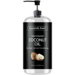 Essentially KateS Fractionated Coconut Oil - Body & Hair Carrier Oil, 16.9 Fl Oz (500ML), No Scent - Image 2