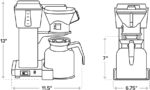 Technivorm Moccamaster 79212 KBTS Coffee Brewer, 32 oz, Polished Silver - Image 6