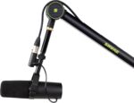 Shure by Gator Deluxe Articulating Desktop Podcasting Mic Boom Arm with Cable Management Channel; (SH-BROADCAST1) - Image 12