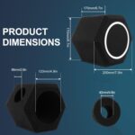 Professional Microphone Isolation Ball with 2-Layered Pop Filter, High Density Foam Great Noise Cancellation - Image 8