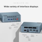 BOSGAME E2 Mini PC Ryzen 5 3550H(Max 3.7GHz) DDR4 Mini Computers, 16GB RAM 512GB NVMe SSD, Dual HDMI, 4 USB Ports, 1 RJ45 Ethernet Ports, Wi-Fi 5, BT5.0 - Image 9