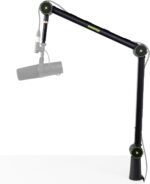 Shure by Gator Deluxe Articulating Desktop Podcasting Mic Boom Arm with Cable Management Channel; (SH-BROADCAST1) - Image 2