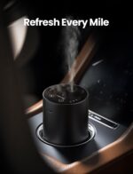 Waterless Essential Oil Diffuser, Rechargeable Scent Diffusers with 3 Mist Levels & Timers, Portable Aromatherapy Diffuser for Home Car Room Studio Office, Black Metal - Image 8