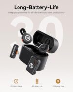 Hollyland Lark M2S Mini Combo (Camera RX+Type-C RX) Wireless Microphone for Camera/iPhone/Android/Laptop, 7g Lightweight, Titanium Clip, 300m Range, Content Creators, Online-Teaching, Streaming - Image 8