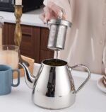 SANQIAHOME Stainless Steel Teapot with Infuser 1500ml - Image 6