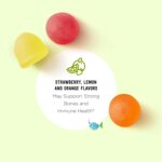 Amazon Brand - Mama Bear Organic Kids Vitamin D3 25 mcg (1000 IU) Gummies per serving, Bone and Immune Health, Strawberry, 80 Count - Image 4