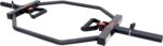 Sunny Health & Fitness Strength Training Olympic Hex Bar Barbell, High Load Capacity, Swivel Handles, Safety Clips, Knurled Handles for Deadlifts, Shoulder Presses, Shrugs, Back Rows, Weightlifting - Image 10