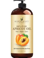Handcraft Blends Apricot Kernel Oil - Cold-Pressed 16 Fl Oz - 100% Pure and Natural - Premium Grade Carrier for Skin and Hair - Hair and Body - Massage - Hexane-Free - Image 2