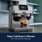 De'Longhi La Specialista Touch Espresso Machine with Grinder & Milk Frother – Cold Brew & Iced Coffee Maker, Burr Grinder, 10 Drink Presets, Compact Bean to Cup, Award-Winning Italian Design - Image 9