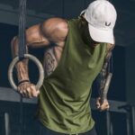 COOFANDY Men Workout Tank Top 2 Pack Gym Bodybuilding Sleeveless Muscle T Shirts - Image 4