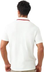 MagnaMan Slim Fit Short Sleeve Polo Shirts for Men - Cotton, Business Casual Stretch Shirt, Breathable Golf & Office Wear - Image 3