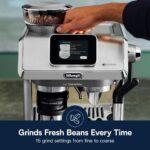 De'Longhi La Specialista Touch Espresso Machine with Grinder & Milk Frother – Cold Brew & Iced Coffee Maker, Burr Grinder, 10 Drink Presets, Compact Bean to Cup, Award-Winning Italian Design - Image 6