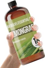 Lab Bulks Essential Oil Lemongrass Essential Oil 16 oz (473 ml) for Diffusers, Home Care, Candles, Hair, Lemon Grass Spray - Image 2