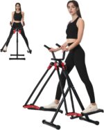 Air Walker Exercise Machine, Cardio Cross Trainer Glider for Home Exercise, Foldable Elliptical for Small Spaces, 350LBS Weight Capacity - Image 2