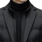 JEsilunmaMY Men's Suit Collar Insulated Puffer Jacket Winter Thermal Business Blazer Down Coats Windproof Padded Puffy Coat - Image 5