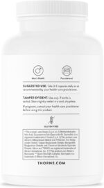 THORNE - Men's Multi 50+ - Comprehensive Daily Multivitamin with Vitamins A, B6, B12, C, D, E, Zinc & More - Support Heart, Brain, Prostate, Muscle & Immune Health* - 180 Capsules - Image 4