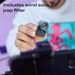 CreatorMic voice-enhancing mini wireless microphone for iPhone/Android/Camera - limiter, voice EQ, noise cancel, echo remove, magnetic mount – lapel mic clip on for video/vlog/YouTube/Tiktok - Image 9