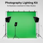 NearStream Enterprise Kit – Business Quad Kit with VM20 StreamCam, VK40 Photography Kit, Camera Tripod, AM25X Mic, ST20 Boom Arm,AWM20T Wireless Mic, AMIX40U Audio Mixer & XLR Cables for Livestreaming - Image 5