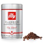 Illy Classico Whole Bean Coffee, Medium Roast, Classic Roast With Notes Of Caramel, Orange Blossom And Jasmine, 100% Arabica Coffee, No Preservatives, 8.8 Ounce Can (Pack Of 1) - Image 2