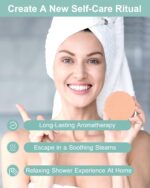 Shower Steamers Aromatherapy-12pcs Essential Oil Shower Bombs, Self Care Christmas Gifts Stocking Stuffers for Women, Relaxation Gifts for Women and Men (Blue) - Image 9