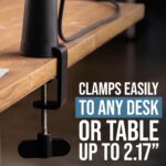 Shure by Gator Deluxe Articulating Desktop Podcasting Mic Boom Arm with Cable Management Channel; (SH-BROADCAST1) - Image 3