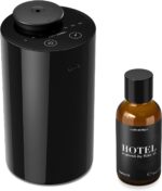 Waterless Essential Oil Diffuser Starter Kit with 30mL Hotel Scent Fragrance Oil Inspired by Ritz-C., Battery Operated Mini Scent Air Machine Portable Diffuser for Home Car Office, Black AN6 - Image 2