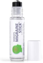 Migrastil Migraine Stick Rollon - Fast Cooling Comfort for Your Head. Aromatherapy with Peppermint & Other Essential Oils. Metal Roller. Made in USA by Basic Vigor - Image 2