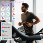 Smart Ring Health Tracker, Fitness Tracker Ring for Women Men, Monitoring of Pedometer, SpO2, Sleep Quality, Heart Rate, No Subscription Fee, Sport Rings for iOS & Android (Silver 7) - Image 10