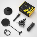 MAONO USB Microphone Kit 192KHZ/24BIT AU-A04T PC Condenser Podcast Streaming Cardioid Mic Plug & Play for Computer, YouTube, Gaming Recording - Image 7