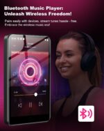 144GB MP3 Player with Bluetooth and WiFi, ZAQE 4" HD Full Touch Screen MP3 Player with Spotify, Amazon Music,YouTube,Pandora,Libby,Android MP4 Music Player for Kids - Image 7