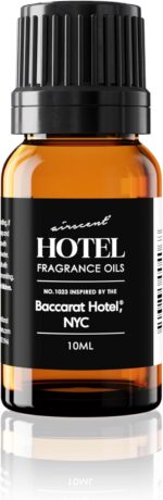 AirScent Hotel Diffuser Oil No. 1023 Inspired by The Baccarat Hotel Scent - Love Affair Fragrance Oil for Ultrasonic and Waterless Diffusers and Crafting - 10 mL, 0.34 fl oz Glass Bottle with Dropper - Image 2