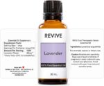 Lavender Essential Oil 30mL by Revive Essential Oils - 100% Pure Therapeutic Grade, for Diffuser, Humidifier, Massage, Aromatherapy, Skin & Hair Care - Image 3