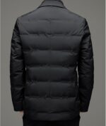 JEsilunmaMY Men's Suit Collar Insulated Puffer Jacket Winter Thermal Business Blazer Down Coats Windproof Padded Puffy Coat - Image 4