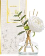 Reed Diffusers Set, 7.10 oz Flower Scented Diffuser with 7 Sticks, Long Lasting Home Fragrance for 120 Days, Perfect for Bathroom, Shelf Decor, Air Fresheners - Image 2
