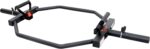 Sunny Health & Fitness Strength Training Olympic Hex Bar Barbell, High Load Capacity, Swivel Handles, Safety Clips, Knurled Handles for Deadlifts, Shoulder Presses, Shrugs, Back Rows, Weightlifting - Image 3