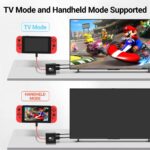 Switch Dock Replacement for Offical Nintendo Switch Dock, Portable Switch TV Adapter 3 in 1with 4K HDMI USB 3.0 PD Port Compatible with Switch OLED Steam Deck (NOT for Switch 2) - Image 6