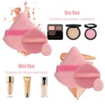Makeup Brush Set, 42Pcs Makeup Tool Set Premium Synthetic Foundation Powder Concealers Eye Shadows Blush Makeup Brushes Kit with Makeup Sponge, Powder Puffs for Beginner & Professional - Image 7