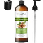 velona Sweet Almond Oil - 16 Fl Oz | 100% Pure and Natural Carrier Oil |Cold Pressed | Skin, Hair, Body & Face Moisturizing | Use Today - Enjoy Results… - Image 7