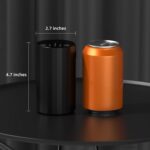 Waterless Essential Oil Diffuser Aromatherapy Scent Diffusers for Home Large Room, Bedroom, Car, Office, Desk, Battery Operated Mini Portable Air Freshener (Black) - Image 6