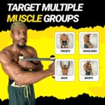 Premium RipStick Pillz, Workout Equipment for Joint Rehab, Shoulder Strength, Resistance Training, and Muscle Building, with 6 Adjustable Resistance Bands - Image 6