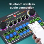 X50 Podcast Equipment Bundle for 2,DJ Mixer with BM800 Podcast Microphone Bundle Studio Condenser Microphone Perfect for Podcasting,Recording,Singing,TikTok Live Vlog,Streaming and Gaming - Image 5