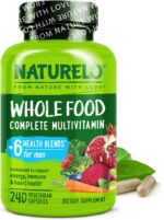 NATURELO Mens Multivitamins - Whole Food Multivitamin for Men with Vitamins, Minerals - 240 Vegetarian Capsules for Energy, Brain, Heart, Eye Health - Image 2