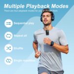 128GB MP3 Player - Clip MP3 Player with Bluetooth 5.3, Portable Music Player with FM Radio, Voice Recorder, Pedometer, Mini Design Ideal for Sport, Earphones Included - Image 6