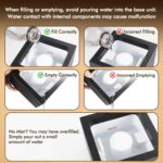 Essential Oil Diffuser, 280ML Ultrasonic Humidifier with Essential Oil Diffuser, Remote Control, Timer & Waterless Auto-Off, 7 LED Colors, for Home Bedroom Office Yoga Room Spa Room - Image 8