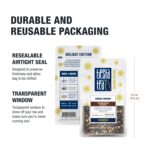 Tiesta Tea Cocoa Mocha, Premium Loose Leaf, Tiramisu Coffee Black Tea, Chocolate and Roasted Coffee, High Caffeinated Blend, Holiday, Hot or Iced Brews, Up to 25 Cups, 1.8 Ounce Resealable Pouch - Image 8