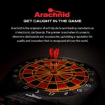 Arachnid Cricket Pro 800 Electronic Dartboard with NylonTough Segments for Improved Durability and Playability and Micro-Thin Segment Dividers for Reduced Bounce-Outs - Image 8