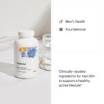 THORNE - Men's Multi 50+ - Comprehensive Daily Multivitamin with Vitamins A, B6, B12, C, D, E, Zinc & More - Support Heart, Brain, Prostate, Muscle & Immune Health* - 180 Capsules - Image 6