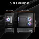 Thermaltake LCGS View i560T-170 Gaming Desktop (Intel Core™ i7-14700F, ToughRam 16GB DDR5 6000MT/s RGB Memory, NVIDIA® GeForce RTX™ 5060 Ti 8G, 1TB NVMe M.2, WiFi, Windows 11) V17B-B76B-56T-LCS - Image 6