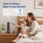 Waterless Scent Diffuser – 1200 Sq Ft Coverage, Essential Oil Diffuser with Remote Control, Quiet Aromatherapy Diffuser with LED Light & Timer, Scent Air Machine for Home, Office, Hotel - Image 3
